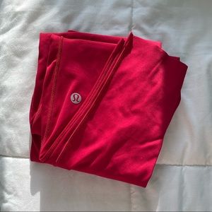 LULULEMON leggings color red!